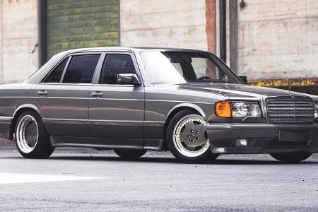 Mercedes-Benz W126 560 SEL AMG 6.0 S-Klasse V126 (1989) rechte Seite