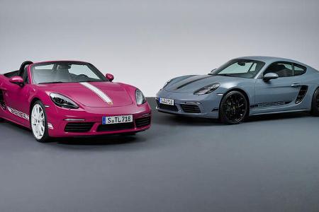 SPERRFRIST 02.11.22 00.01 Uhr Porsche 718 Style Edition Cayman Boxster 2022