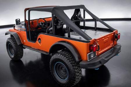 Jeep CJ Surge, Ram Backcountry, Ram TRX Gold Shot Concepts SEMA 2022