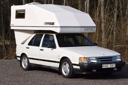 Saab 9000 CC Toppola Camper, Frontansicht Saab 9000 CC Toppola Camper, Frontansicht