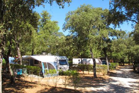 Campingplatzparzellen