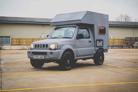Suzuki Jimny Camper Frontansicht Suzuki Jimny Camper Frontansicht
