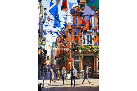 Irland Reise Fahnen f