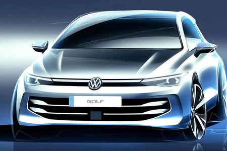 VW Golf Facelift Teaser VW Golf Facelift Teaser