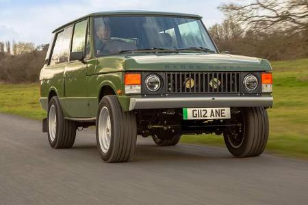 Range Rover Classic 2door Inverted Tesla Elektroumbau