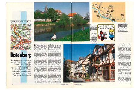 Stellplatz-Artikel aus dem Jahre 1990