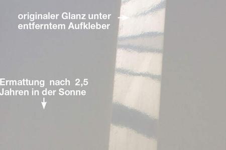 GfK, Ermattung durch Sonne, Originaler Glanz