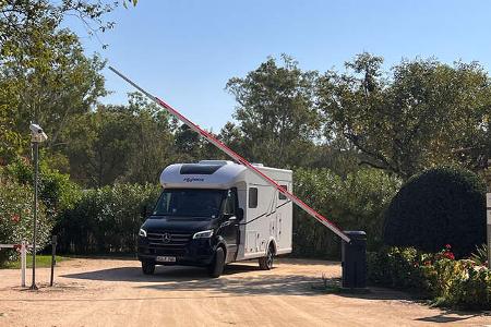 Dauertest Frankia Neo Einfahrt Campingplatz Dauertest Frankia Neo Einfahrt Campingplatz