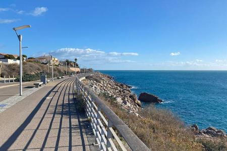 Winter in Spanien f Meer
