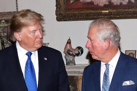 Donald Trump und König Charles III.: Palast plant neuen Staatsbesuch Donald Trump und König Charles III.: Palast plant neuen Staatsbesuch