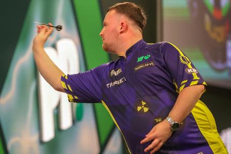 Littler im Achtelfinale der Darts-WM