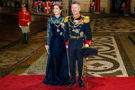 Mary und Frederik von Dänemark laden zu ihrem ersten Neujahrsempfang Mary und Frederik von Dänemark laden zu ihrem ersten Neujahrsempfang