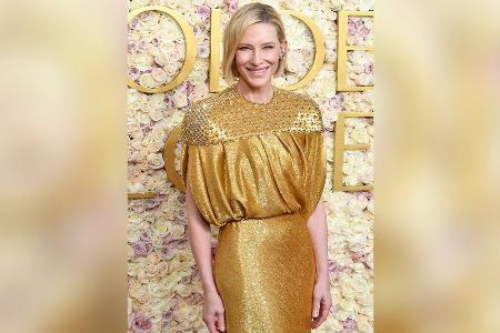Kleid von Louis Vuitton: Cate Blanchett recycelt für die Golden Globes Kleid von Louis Vuitton: Cate Blanchett recycelt für die Golden Globes