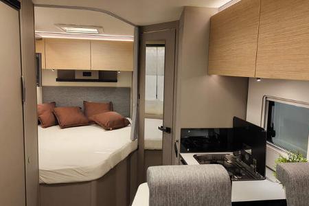 Bürstner Campeo TD 660 Heck mit Bett und Bad