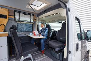 Abgespeckter Campervan für Aktive und Abenteuer