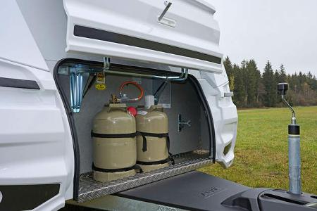 Dethleffs Camper - Flaschenkasten