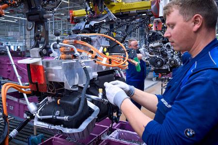 BMW Produktion Mitarbeiter