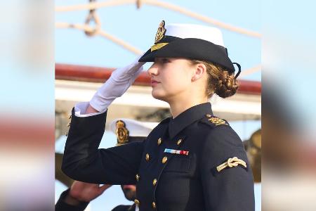 Einsatz für die Marine: Prinzessin Leonor geht auf monatelange Fahrt Einsatz für die Marine: Prinzessin Leonor geht auf monatelange Fahrt