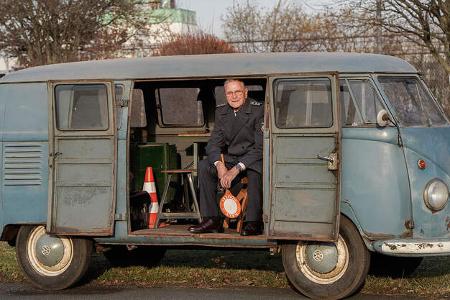 VW T1 Radarmesswagen (1953) 1. Blitzer-Bulli