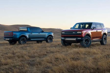 Scout Terra E-Pick-up und Traveler E-SUV USA
