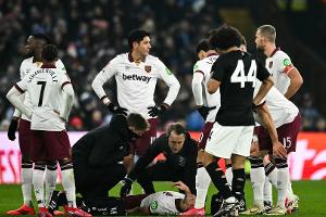 Füllkrug bei West Hams Pokal-Aus verletzt