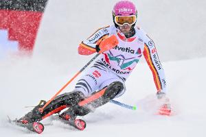 Slalom in Adelboden: Straßer Zweiter nach Durchgang eins