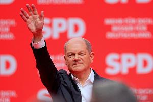 Scholz hofft auf das Winterwunder