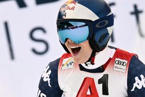 Vonn kratzt in St. Anton am Podest - Weidle-Winkelmann 6.