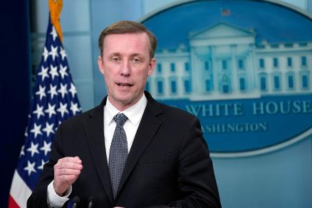 Bidens Sicherheitsberater, Jake Sullivan, hält einen baldigen Geisel-Deal für möglich - ebenso aber auch ein erneutes Scheitern der Verhandlungen. (Archivbild) Bidens Sicherheitsberater, Jake Sullivan, hält einen baldigen Geisel-Deal für möglich - ebenso aber auch ein erneutes Scheitern der Verhandlungen. (Archivbild)