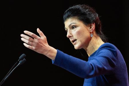 Parteigründerin Sahra Wagenknecht sieht ihre Partei von außen angefeindet. (Archibild)