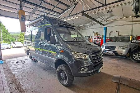 Wohnmobil Reifen Reperatur f