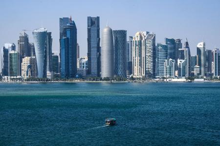 Skyline der katarischen Hauptstadt Doha. (Archivbild)