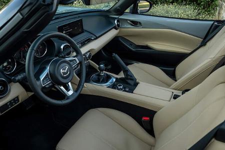 Mazda MX-5 Facelift 2024, Innenraum, Cockpit