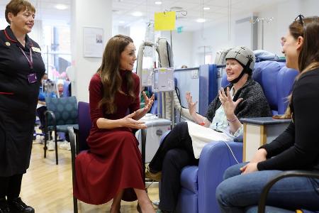 Prinzessin Kate besucht Krankenhaus, in dem sie behandelt wurde Prinzessin Kate besucht Krankenhaus, in dem sie behandelt wurde