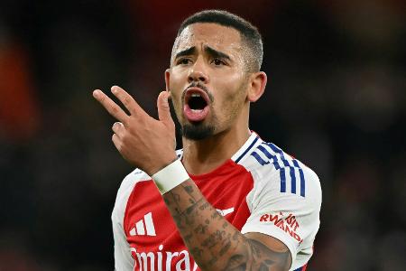 FC Arsenal: Kreuzbandriss bei Gabriel Jesus FC Arsenal: Kreuzbandriss bei Gabriel Jesus