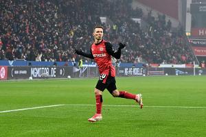 Traumhafter Grimaldo-Freistoß: Bayer besteht gegen Mainz
