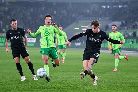 Nach Blitzstart durch Wind: Wolfsburg zerlegt Gladbach Nach Blitzstart durch Wind: Wolfsburg zerlegt Gladbach