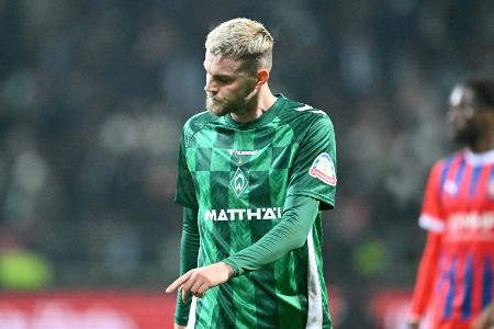 Werder wütend: 