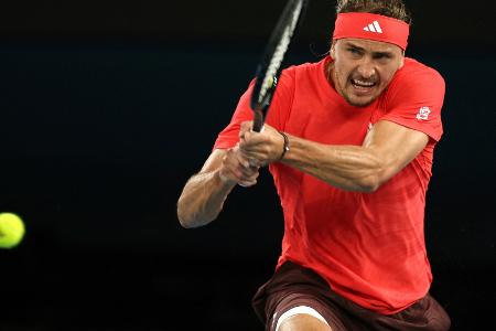 Nächster glatter Sieg: Zverev im Achtelfinale Nächster glatter Sieg: Zverev im Achtelfinale