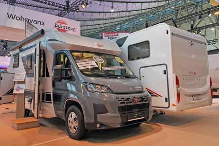 Wohnmobil, Messe, CMT Außen Wohnmobil, Messe, CMT Außen