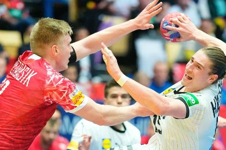 WM: Handballer gegen Schweiz mit Knorr WM: Handballer gegen Schweiz mit Knorr