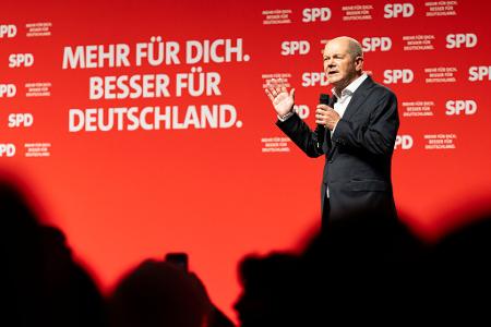 Scholz hofft auf ein Kriegsende noch im Jahr 2025. 