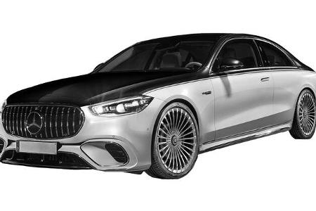 Mercedes S-Klasse Coupe AMG Maybach Patentanmeldung