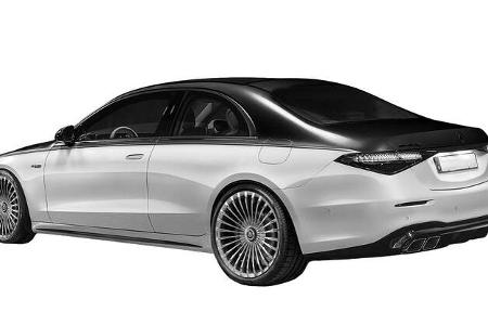 Mercedes S-Klasse Coupe AMG Maybach Patentanmeldung