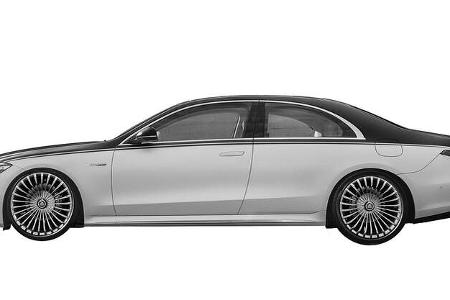 Mercedes S-Klasse Coupe AMG Maybach Patentanmeldung