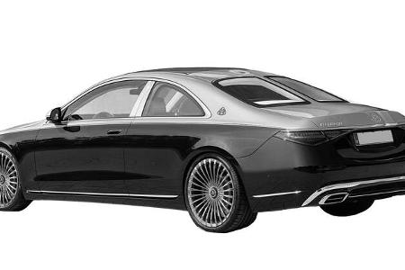 Mercedes S-Klasse Coupe AMG Maybach Patentanmeldung