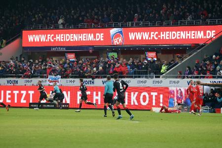 Zuschauer stirbt nach Notfall in Heidenheim Zuschauer stirbt nach Notfall in Heidenheim