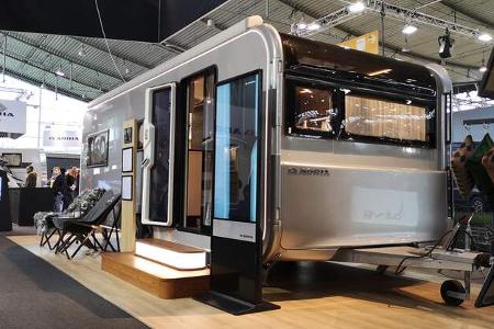 Außenbild, Front, Glamping, Luxuswohnwagen