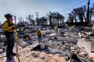 "Extremes Feuerwetter" bedroht Los Angeles schon wieder