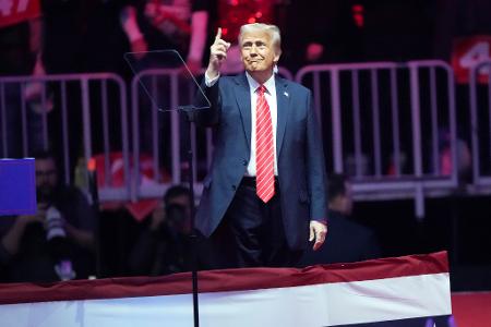 Eine Unterstützerin sagte, Trump sei 